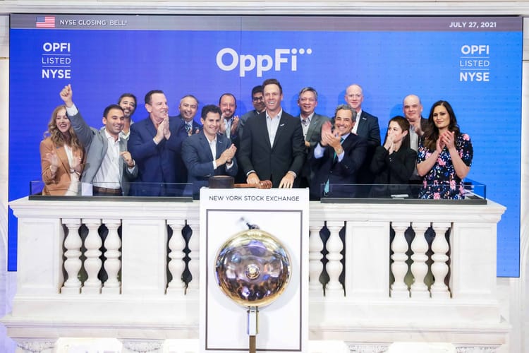 OPFI Ranks #1 Dilution Risk — Insider Selling, 9x Leverage, and 73% Decline Probability Signal Caution